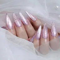 🌼ハンドネイル🌼【ワンカラーorラメグラ】パーツ４つまで無料🎀【初回オフ無料】