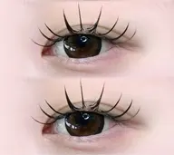 《オフ無料》メガマットボリュームラッシュ200本　¥8500→