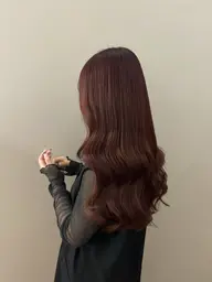 🌹初カラー🪄高発色にオススメ🌹ブリーチなしダブルカラー+カット+ioeオリジナルケア