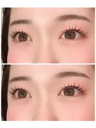 🎀LEDエクステ🎀フラットラッシュ120本🫧LDカールあります✨オフ•仕上げコーティング込🫧