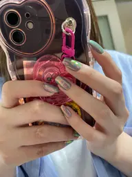 ワンカラーorラメグラ🩵