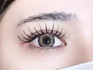 フラットラッシュ120本(ブラウン+500円) 付け替えオフ無料(LEDオフ+550円 )