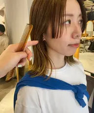 🚿前髪縮毛矯正＋似合わせカット＋ケアトリートメント(超音波トリートメント付)🚿