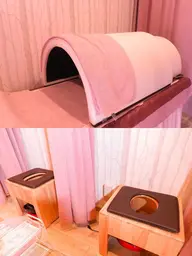 【デトックス・むくみ・冷え】遠赤外線ドームサウナ&漢方よもぎ蒸し ¥4800