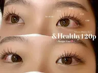 【最新技術】まつ毛パーマ&高持続バインドロック60-70束🫧&Healthy🫧¥11550→¥9000