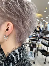 【メンズ限定】メンズカット➕ダブルカラー（全頭ブリーチ+カラー