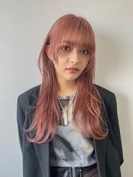 🍋デザインカット＋ダブルカラー🍋艶のあるハイトーンから色味たっぷりダークトーンまで💫