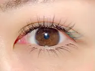 【カラーエクステ】＼初回 オフ込み／フラットラッシュ 100本 10,780→9,702