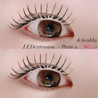 【アンドヘルシー×LED】エクパLEDフラットラッシュ80本​〜​【&healthy】