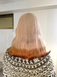 💗周りと差をつける裾カラー👩🏻🎨🎨💗ケアブリーチ+カラー+無料トリートメント✨