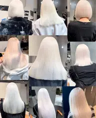 【モニカでホワイトをしたい方はこれ】ケアブリーチ＋ホワイトカラー