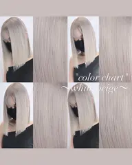 ダブルカラー(ブリーチ一回)🌈潤い艶々トリートメント🍃✨【前髪顔まわりカット付き✂︎】