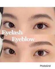 💛set menu💛【美眉スタイリング+パリジェンヌ】眉wax/仕上げメイク/アイシャンプー/まつ毛コーティング🫧