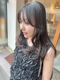 🌱前髪.顔周りのポイントストレート🌱