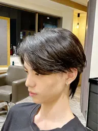 人気No.2❤️【平日ご新規様】メンズ似合わせカット✂×眉毛デザインカット×マーブ付き