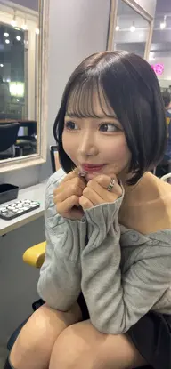 🩶ミニモ学割🩶ケアカラー➕髪質改善トリートメント🩶