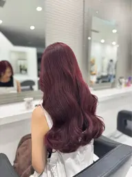 【💓迷った方はこちらへ💓】ブリーチなしで作る暖色カラー×色持ち抜群トリートメント♥️