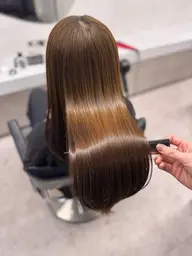 「素髪のようなサラサラな質感や手触りに✨️」🧸ワンカラー＋BYKARTEトリートメント🧸