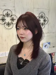 【リピーター様限定🩵】似合わせカット➕透明感カラー