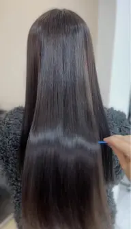 Premium艶髪ストレート（縮毛矯正）＋カット＋TOKIOトリートメント🫧  福岡/博多