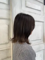 切りっぱなしカット➕2️⃣stepトリートメント🥀