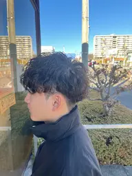 【卒業生対象価格◎】高校生メンズカット＋似合わせパーマ