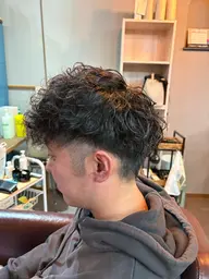 メンズ ツイストスパイラルパーマ