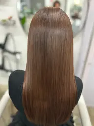 【艶髪カラー】カット+艶髪透明感カラー+髪質改善トリートメント