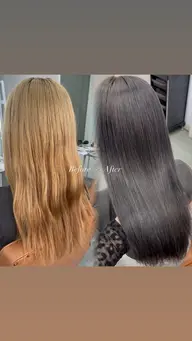 【 ミニモ学割 U24 】ワンカラー ➕ 髪質改善トリートメント🩵ྀི