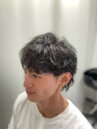 メンズ限定パーマ　スパイラル&ツイスト+5000