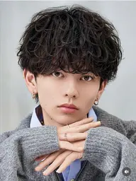 【春限定🎄】🤶⭐️今話題の【シャドウパーマ】＋【3Dメンズカット】＋【ケアトリートメント】50%off‼️