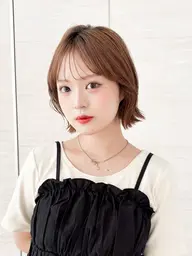 【前日までの事前ご予約様限定💖】韓国発水トリートメント付き💎似合わせカット➕透明感カラー➕1stepトリートメント