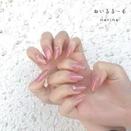 【オフなし】🌸　長さだし→ジェルネイル！　シンプルもOK🙆‍♀️ ⭐️ミニモ限定！当店にあるパーツつけ放題！！