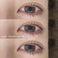 パリジェンヌorケラチンラッシュリフト(上)✖️下エクステ20本