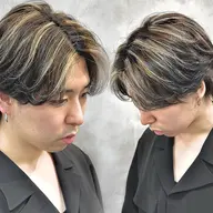 【先着限定🔥‼️】メンズカット+ハイライトメッシュ⚡️(ミニモ学割も含まれます🤜)