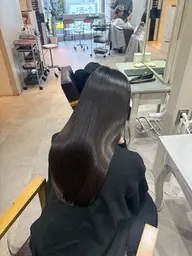 カット+髪質改善酸性ストレート+最高級ケアトリートメント