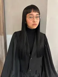 人気メニュー❤️‍🔥ダメージ低減✨✨酸性髪質改善ストレート＋トリートメント