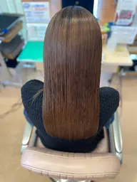 🌈😁黒〜ブラウン系😁🌈　シールエクステ60枚+カット（エクステ）　※別スタイリストにてご案内