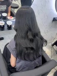 【艶髪カラー🩵】透明感カラー＋色持ちアップトリートメント（ホームケア付き）