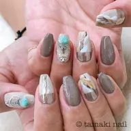 【初回】《オフ無し》ジェル90分アート ストーンつけ放題✨オフ無し90分 ★持ち込みデザインok!