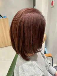 ふんわりやわらか🌸ナチュラル桜ブラウンカラー🌸4stepトリートメント付き