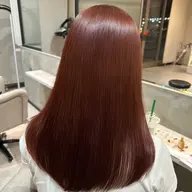 ダメージ少なく透明感出したい子におすすめ♡ダブルカラー💗