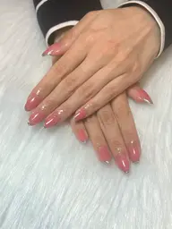 ４月限定【Hand】ベース込み★ガラスフレンチ★ご新規様オフ無料￥9300→4400