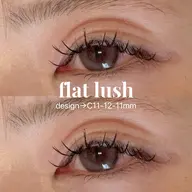 🎀【新規】オフ込みLEDマツエクフラットラッシュ100本🎀※ご新規様10分前来店必須※