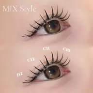 【 束感にオススメ🌟】フラットラッシュ120本 つやつやコーティング付き🫧