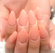 ■6,000円■ロングスカルプチュア（ジェルワンカラー）フリーエッジ1cmまで