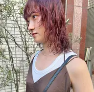 カット+パーマ+カラー+aujua2stepトリートメント