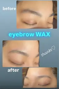 美眉🩷アイブロウワックス🩷保湿ケア、メイク仕上げ込み！