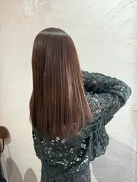 カット＋縮毛矯正【柔らかい縮毛矯正で、真っ直ぐなりすぎず自然なストレートへ🌟】