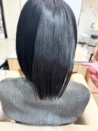 暗髪カラー＋うるツヤトリートメント